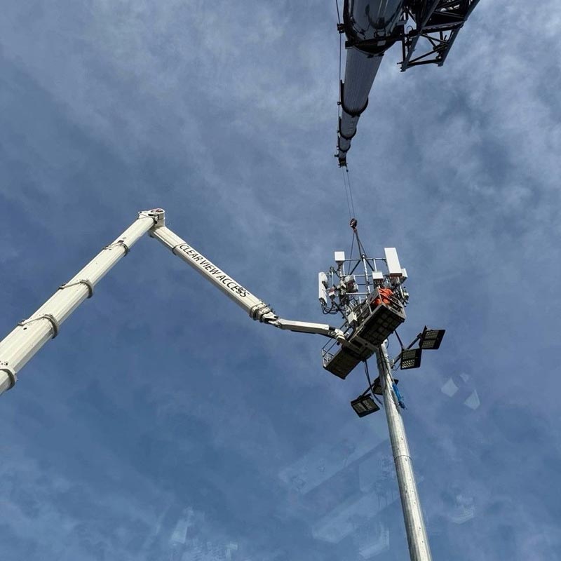 cherry picker telecoms access platforms for hire