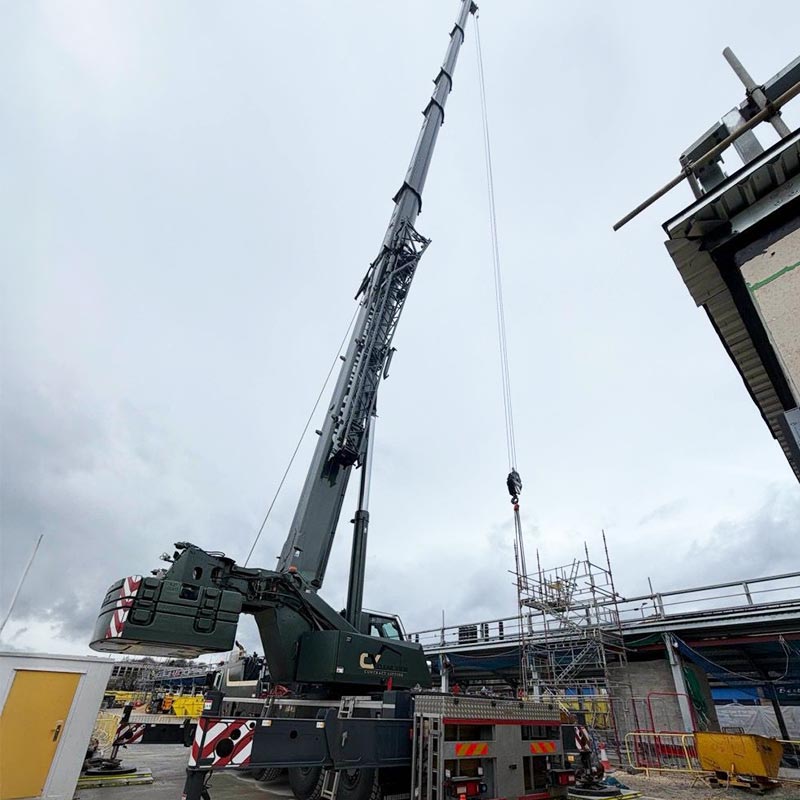 lifting services for construction sites