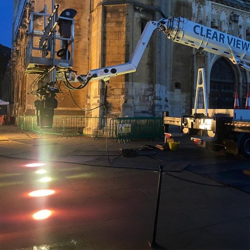 Film and TV production platform hire
