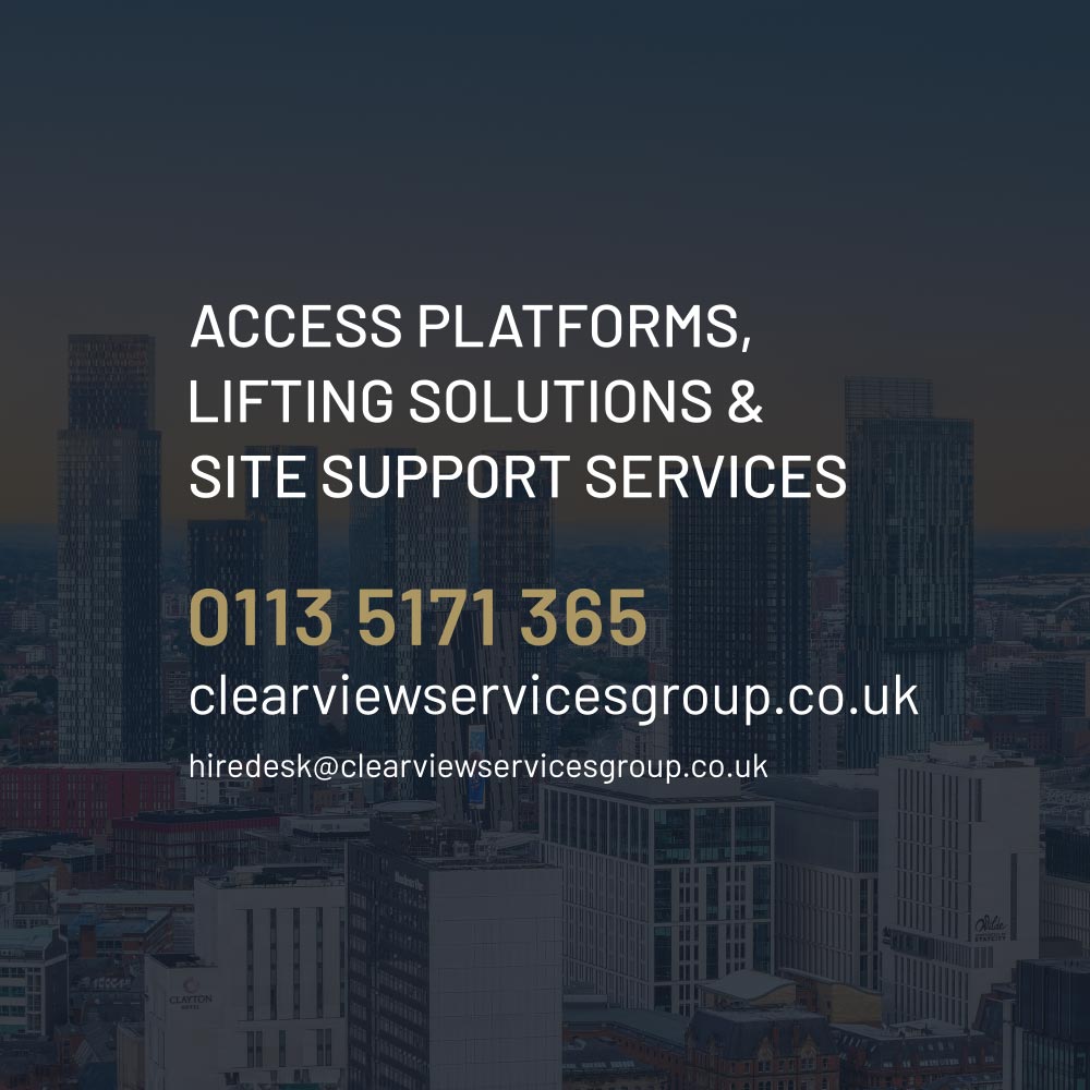 Manchester powered access crane hire