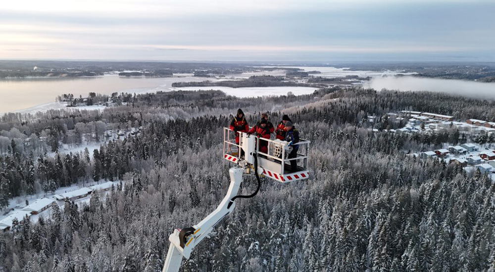 We visited the Bronto Skylift HQ in Finland